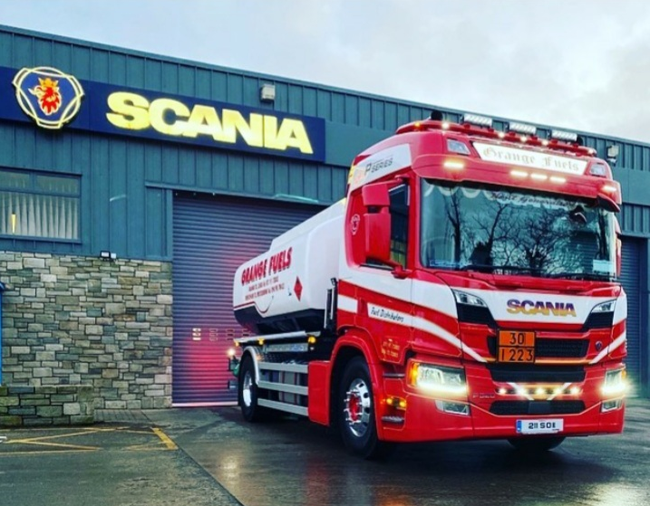Congrats to Grange Fuels New Scania P320